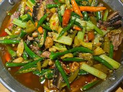 尖椒吐鳝鱼-胡马八破·川菜小馆(高新万达店)