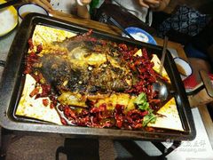 -探鱼·鲜青椒爽麻烤鱼(广州花都来又来店)
