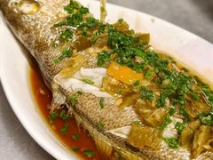 沙葱脆椒蒸小黄瓜鱼-兴仙饭店·闽味海鲜(马尾总店)
