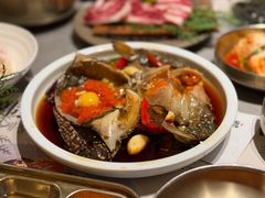 -草家酱蟹炭火烤肉店(珲春南路一店)
