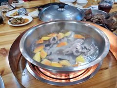 生鱼片木瓜火锅-好渔夫鱼场