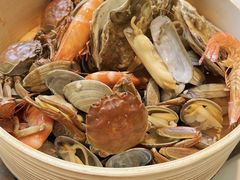 圆笼蒸海鲜-阿毛饭店首店·宁波老字号(文化广场店)