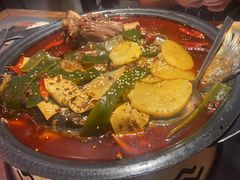 -探鱼·鲜青椒爽麻烤鱼(广州花都来又来店)
