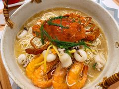 膏蟹拌面-十面欢腾·海鲜面·台式Bistro(长乐路店)