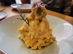 农家鸡蛋拌蒜-山东宾馆·齐鲁苑餐厅