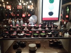 自助调料区-辣伍鲜毛肚老火锅(元一店)