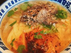 浆水面-雁滩白记·兰州牛肉面