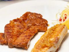 黄金鸡扒拼石斑鱼-法兰度航空主题餐厅(河源店)