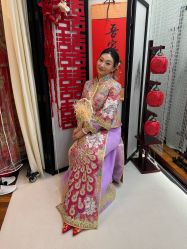 -懿沉香中式嫁衣礼服秀禾服龙凤褂马来褂旗袍总店