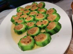 蒜蓉蒸丝瓜-桥东喜碧海鲜街(水东街店)