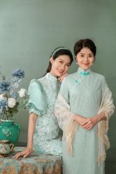 -时光纪亲子全家福照相馆(静安店母女写真父母纪念照)