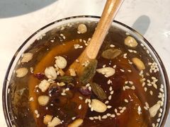 玫瑰红糖冰粉-黔派·贵州烙锅烤肉·米粉(车公庙店)