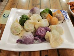 紫甘蓝锅巴馅饺子-宝源饺子(麦子店街店)