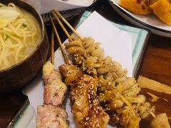 炸鸡皮-百步拉面