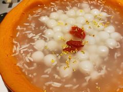 南瓜酒酿小圆子-玫瑰厅上海菜(兴国路店)