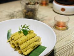 香椿炒小玉米竹笋-熹素·鲜美素食Vegetarian (天河领展店)