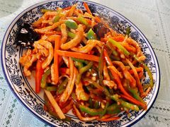 鱼香肉丝-北大地皖峰饭馆