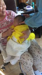 点击看大图 -龙文宝贝上门婴儿理发满月剃胎毛(总店)