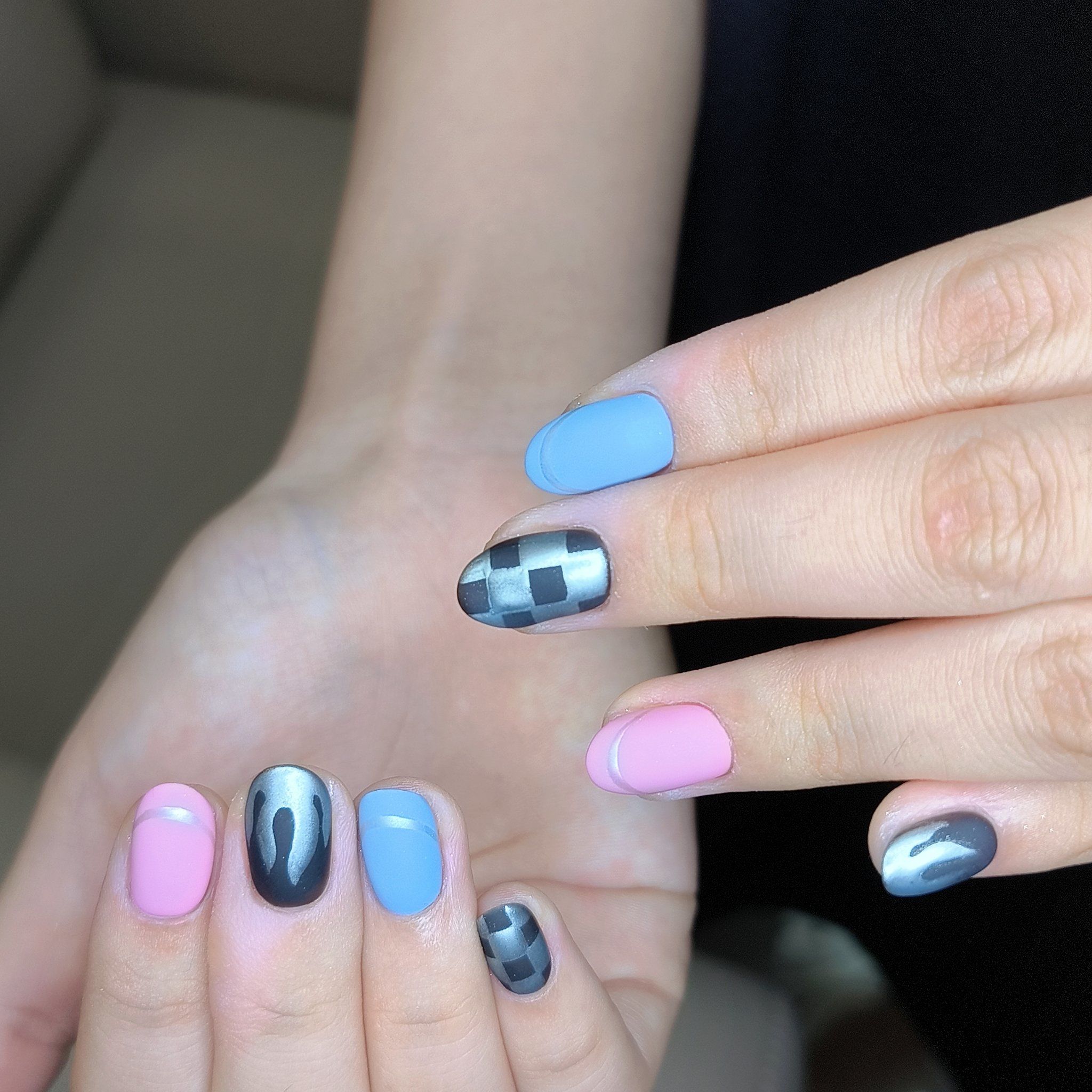 韩系ins简约清新美甲~日常百搭绝了