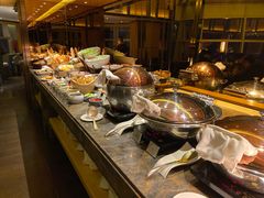 自助取餐区-君悦大酒店行政酒廊