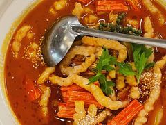 自制泡菜虾滑汤锅-付掌柜在成都·热炒砂锅集(金禾店)