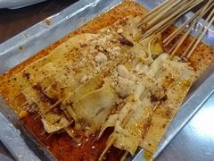 涮豆皮-老兰家传统烧烤炒菜泡馍(小南门店)
