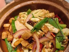 油渣干锅花菜-桂满陇·手作小笼包&江南叫花鸡(中山公园店)
