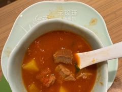 荆芥焖罐牛肉-禾珍珠家常小馆(河南博物院店)