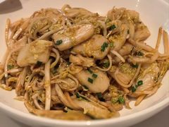 黄芽菜肉丝炒年糕-玫瑰厅上海菜(兴国路店)