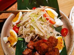 青木瓜牛牛沙拉-生如夏花泰式火锅(西村黑金店)