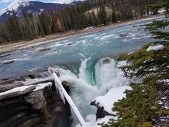 -阿萨巴斯卡瀑布观景点