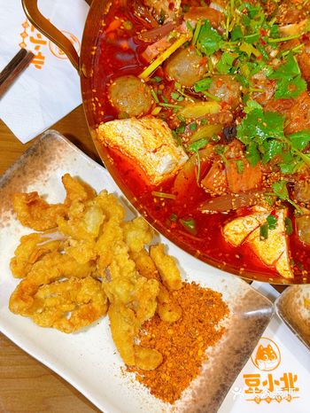 辣中带鲜🫕豆花冒菜这样吃巨下饭