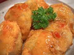 脆炸藕盒-天龙宝严素食馆(大兴善寺店)