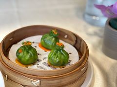 蟹肉菠菜鲜虾饺-皇朝会.经典传统粤菜(外滩店)