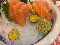 三文鱼刺身-有喜屋·烧鸟·居酒屋(三钢里店)