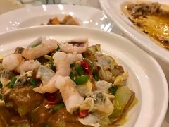 三鲜煎焖子-渔娘渔家丹东海鲜(东直门店)