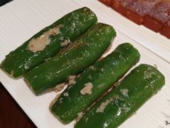 香煎酿辣椒-山水茶艺馆·点心粤菜·30年老字号