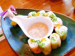 鲜虾芒果纸米卷-泰堤坊(淡水体育馆店)