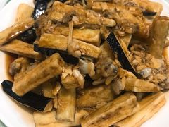 蛤蜊肉拌茄子-华春餐馆(鱼山路店)