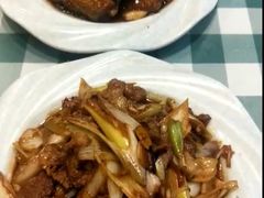 葱爆羊肉-南来顺饭庄·清真(南菜园店)