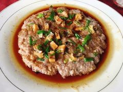 咸鱼马蹄蒸肉饼-广州天河合景福朋喜来登酒店 · 聚味轩中餐厅