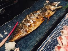 烤青花鱼-天狗山料理(省体店)