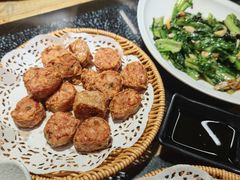 潮汕手卷炸裸肉-潮十三潮汕砂锅粥(高新四路大都荟店)