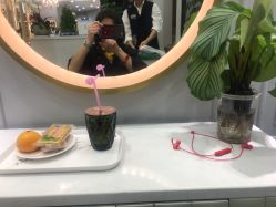 暖心的饮品干点、水果-黛蓝形象定制