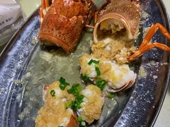 清蒸龙虾-庄姐川味海鲜B栋2排2号(万人海鲜广场火车头店)