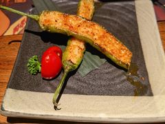 辣椒虾滑烤物-京鹿料理(荟聚店)
