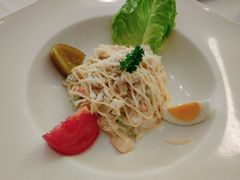 蟹肉色拉-莫斯科餐厅