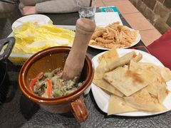 擂茄子皮蛋-湘肠香火锅店(团结湖店)