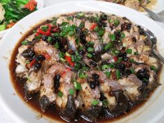 豉汁蒸盆龍蟮-顺德渔鲜酒家
