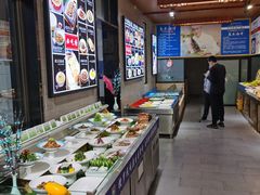自助取餐区-煎饼卷大葱·非遗传承·潍坊菜(十笏园店)